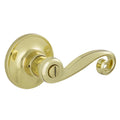 Acton Bright Brass Privacy Bed/Bath Door Lever