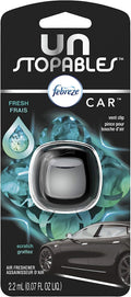 Febreze Unstopables Car Odor-Eliminating Car Freshener Vent Clip Fresh, 07 fl oz. Car Vent Clip