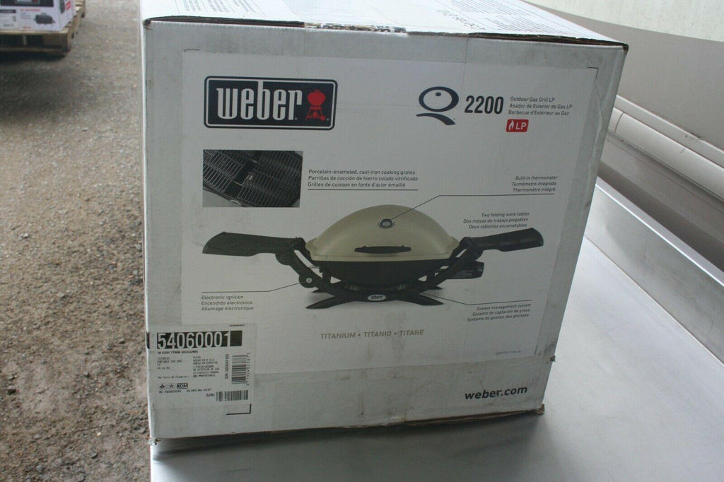Q 2200 Portable Gas Grill - LP Gas (ium)