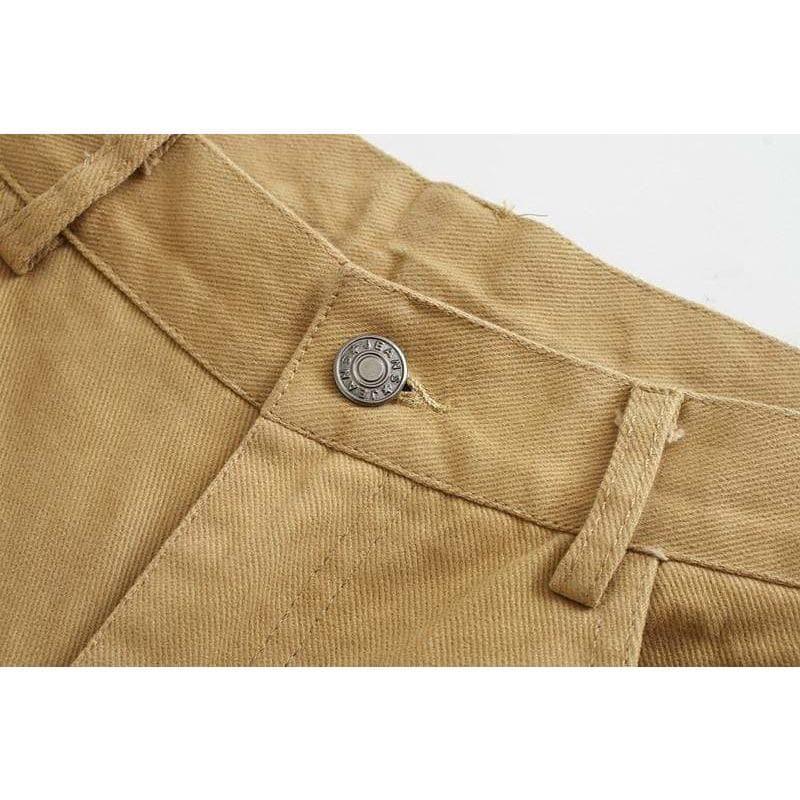 simple streetwear cotton pants