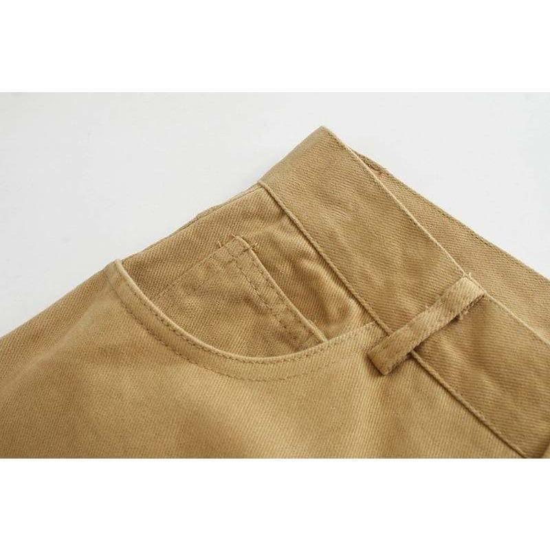 simple streetwear cotton pants