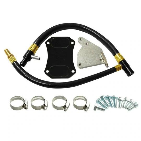 EGR Delete Kit &amp; Intake Bridge High Flow Intake Elbow Pipe Tube for 6.6L Duramax Chevrolet Silverado GMC Sierra LML 2011 - 2015