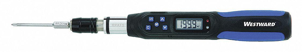 Westward 6PAF5 Torque Screwdriver, 1.77 to 35.39 in.-lbs