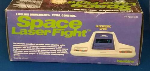 Banbino LCD SPACE LASER FIGHT Handheld Game Watch LSI From Japan