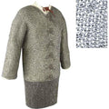 Full Sleeve Riveted 60 Inch Aluminum Chainmail Shirt | Steel by Medieval Collectibles