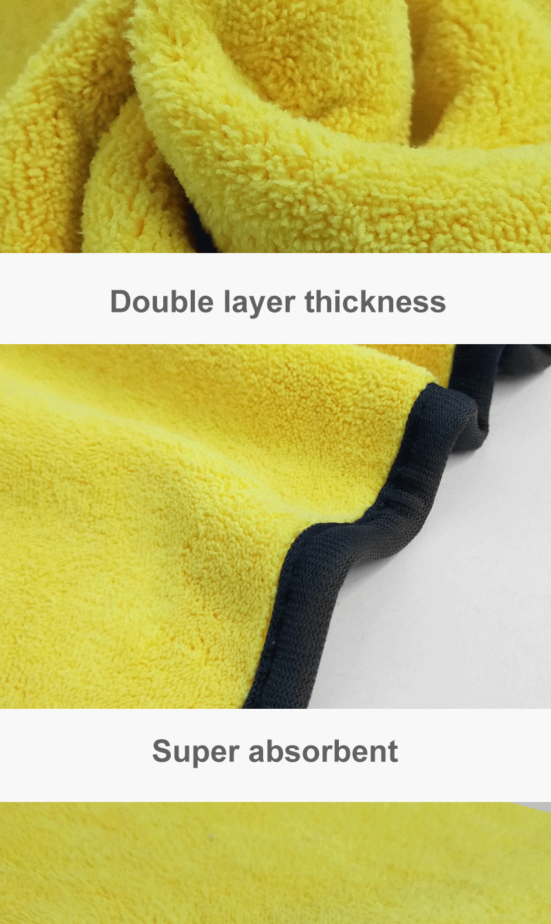 3/5/10 Pcs Extra Soft Car Wash Microfiber Towel Car Cleaning Drying Cloth Home Kitchen Rag Dishwashing Towel 30*30cm(11.8*11.8 Inch),Brighter Colors