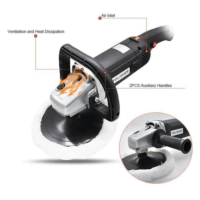 7" Car Polisher Waxing Machine
