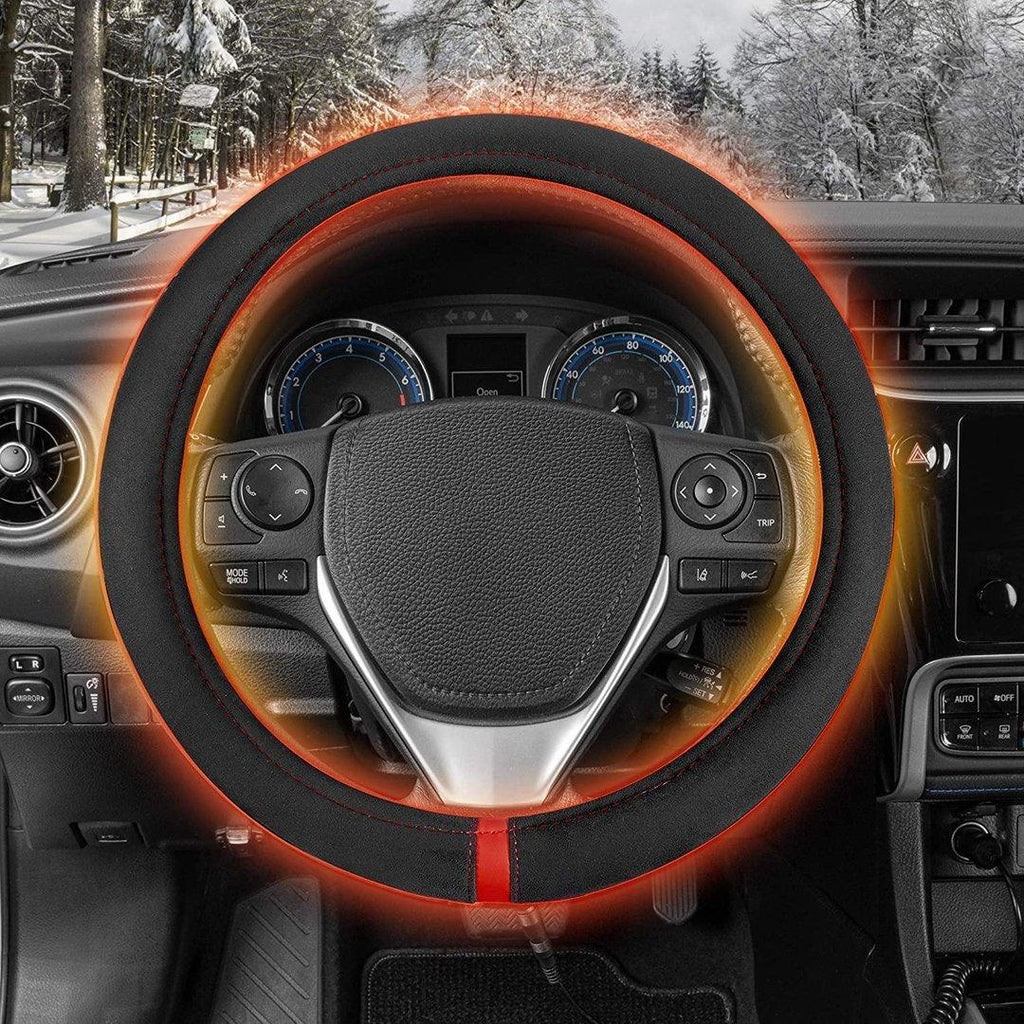 Heated Steering Wheel Cover