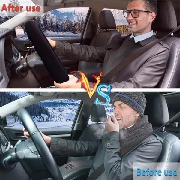 Heated Steering Wheel Cover