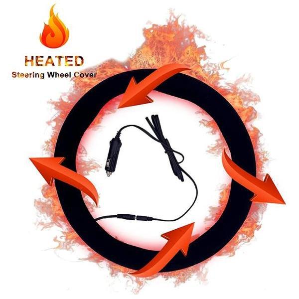 Heated Steering Wheel Cover