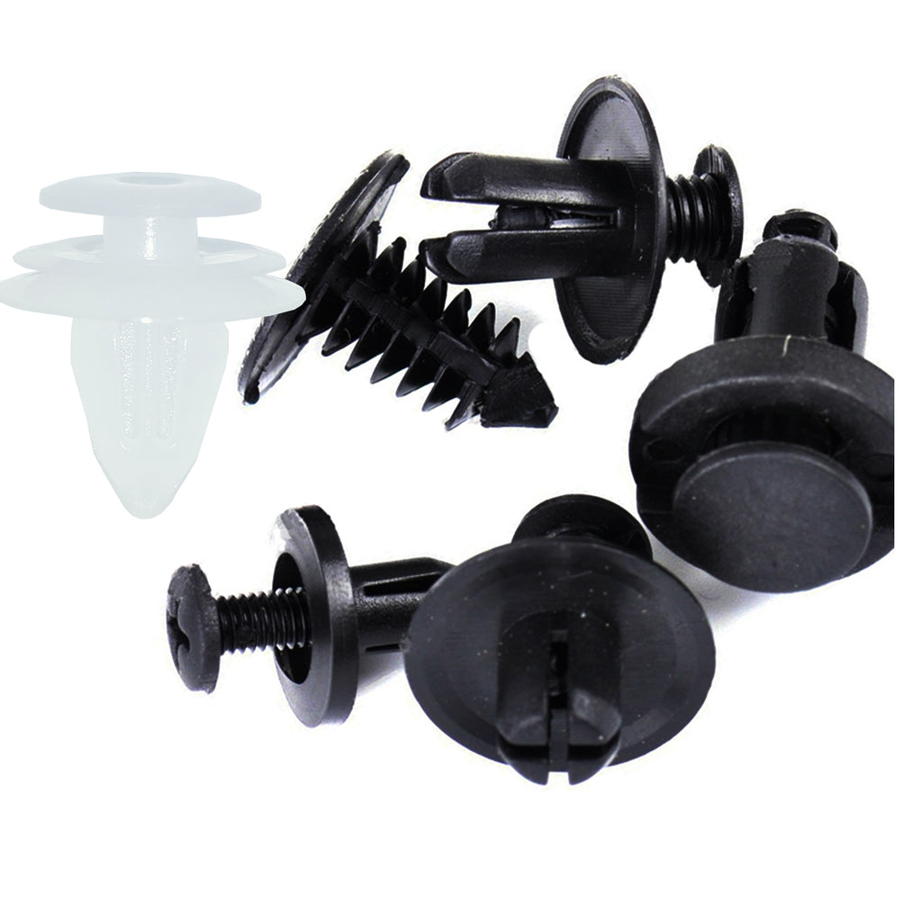 100pcs Auto Fastener Clip Car Fender Push Retainer Pin Rivet Bumper For Door Trim Panel Retainer Body Repair Tool Kit , Box Package