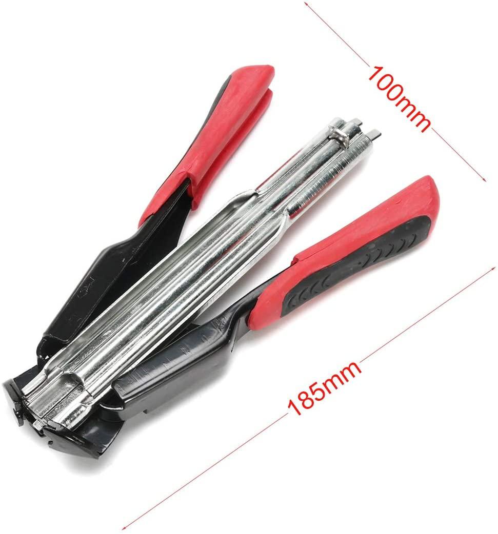C.W.USJ Hand Tool 2500 C Clips Hog Ring Pliers with Spring Loaded Fastening CaClamp Fences Household Tool