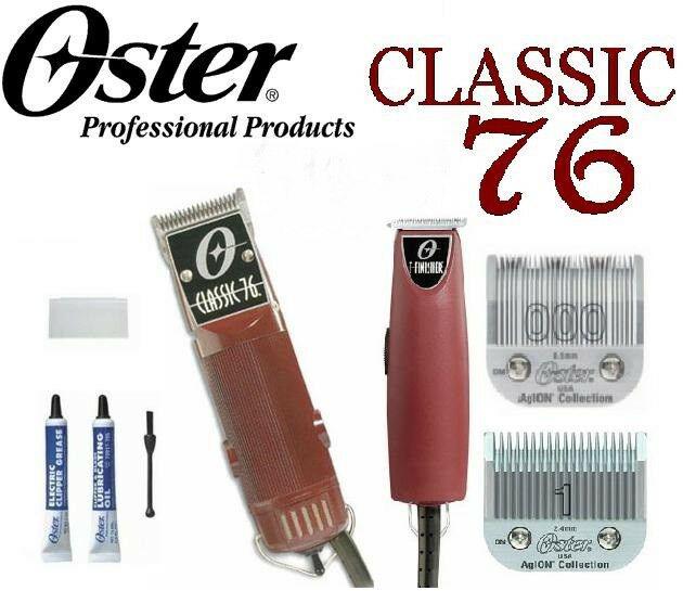 OSTER  Professional Classic 76 Hair Clipper + T-Finisher Trimmer Combo
