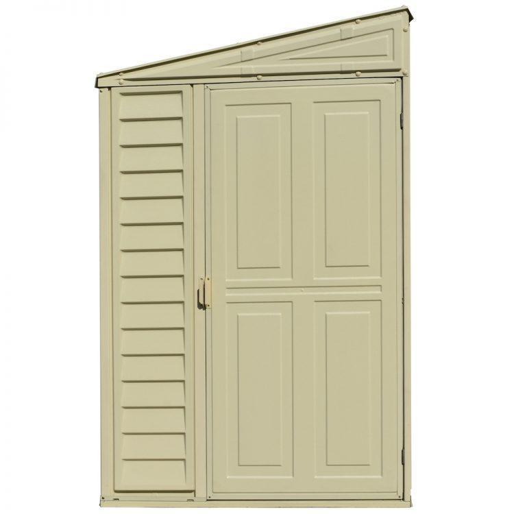 DuraMax 4’x8′ Stronglasting SideMate Vinyl Shed &amp; Foundation