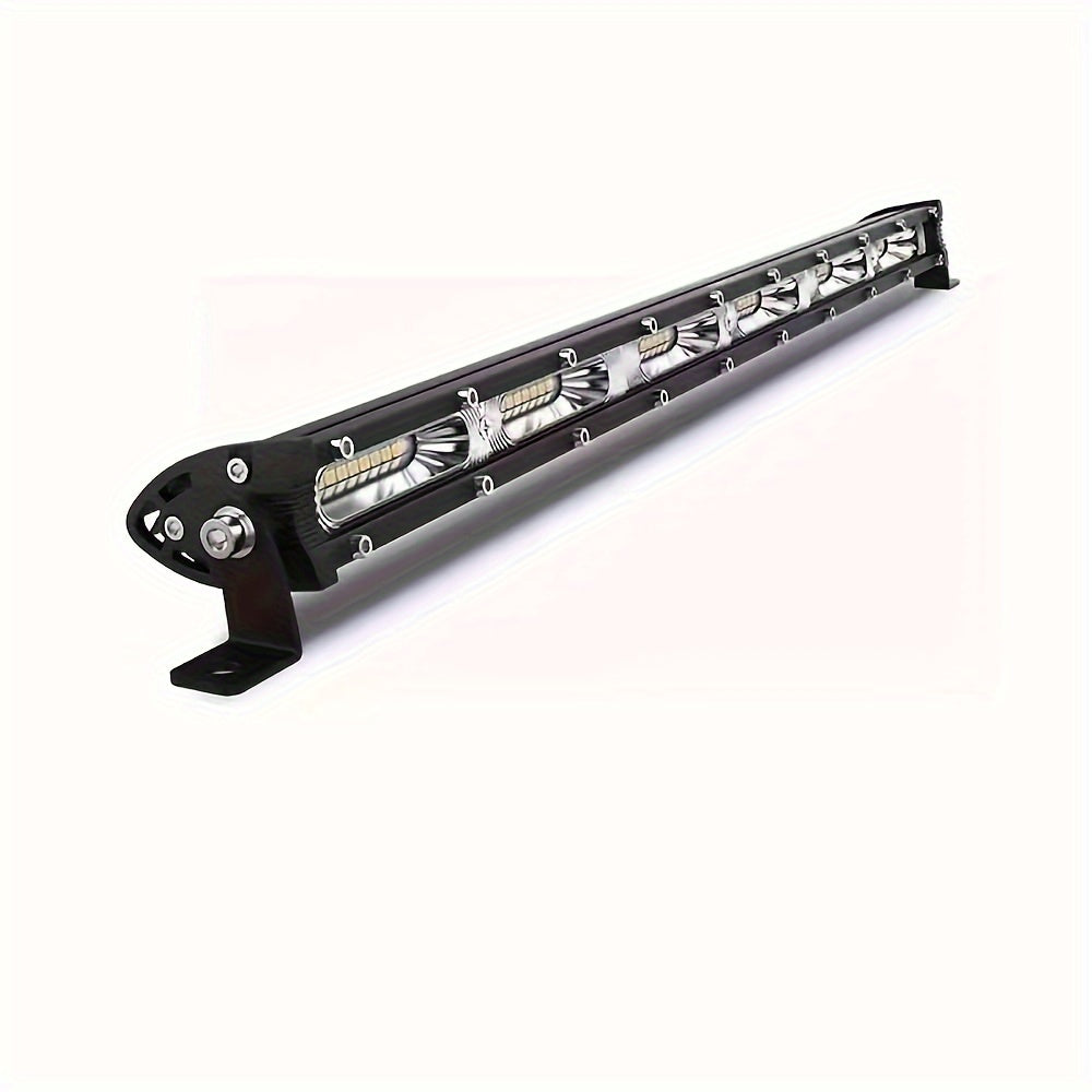 LED Work Light Ultra-thin Single Row LED Light Bar Suitable For Off-road 4x4 Car SUV Trucks Tractor Boat Fog Lights 12V/24V Spot Flood Light Bar