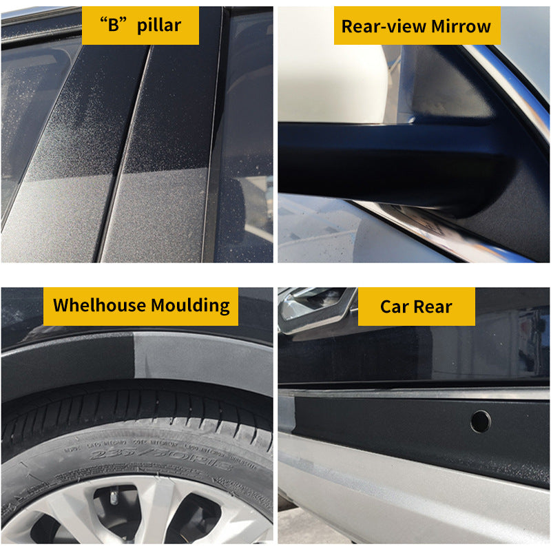 Restore Your Car's Plastic, Rubber, And Vinyl To A Like-Shine With  Polish Auto Detailing!