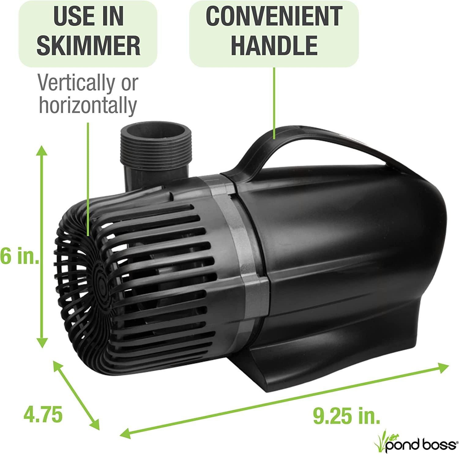 Pond Boss Waterfall Pump, 2300 GPH