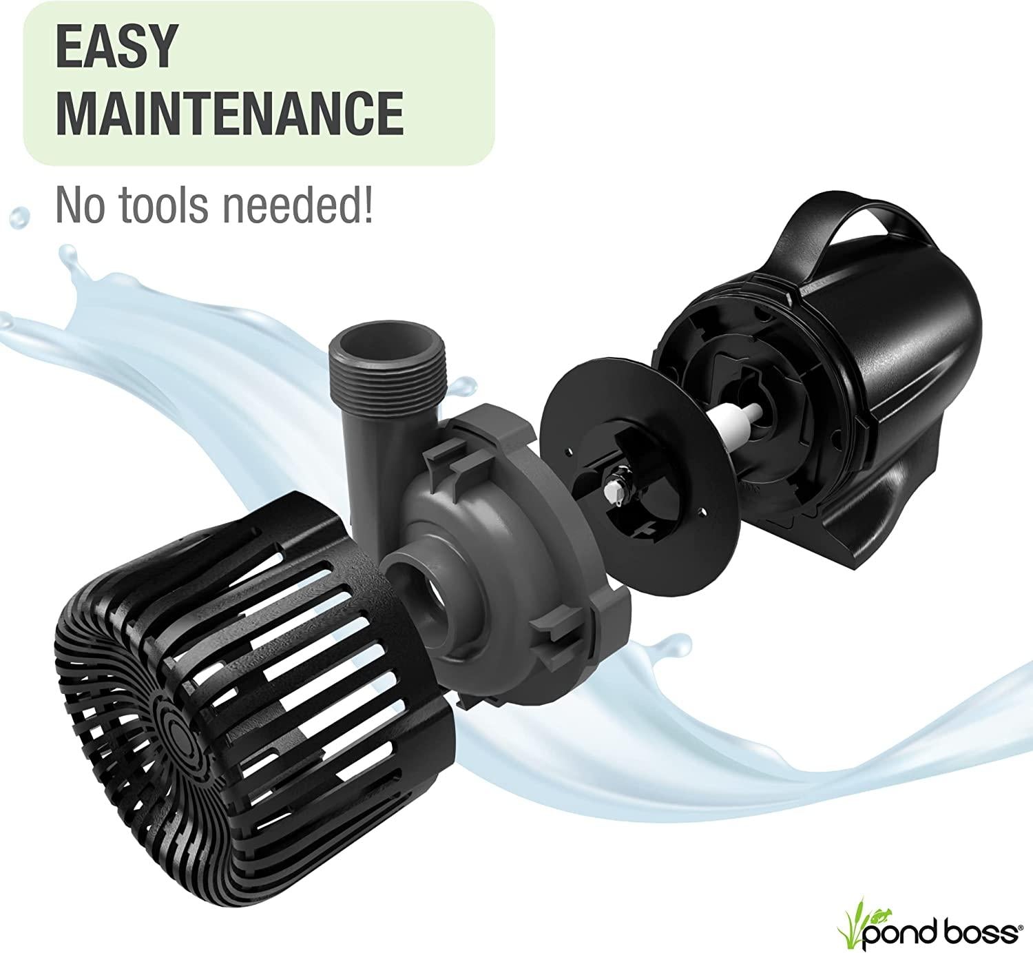 Pond Boss Waterfall Pump, 2300 GPH