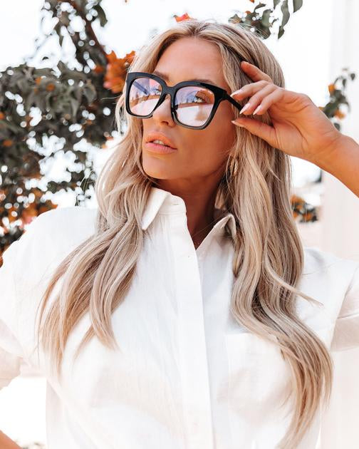 Diff X VICI - Bella Black Frame Blue Light Glasses