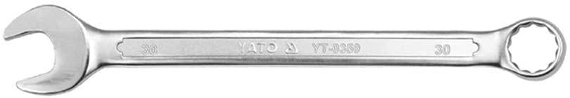 Yato Combination Ratchet Wrench Yt-0359|Spanner Set Tools Kit|Tool Set|Carbon Steel Spanner|Industrial Use|Tool Kit Set For Home|Toolkit|Spanner Kit|Mill Spanner|Combination Spanner Set |30Mm