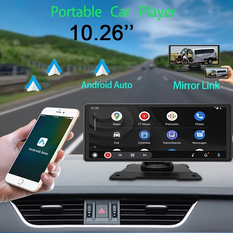 1pc For Head 10.26inch Universal Video Autor Adiotouch Screen Car Stereo  Car DVD Player