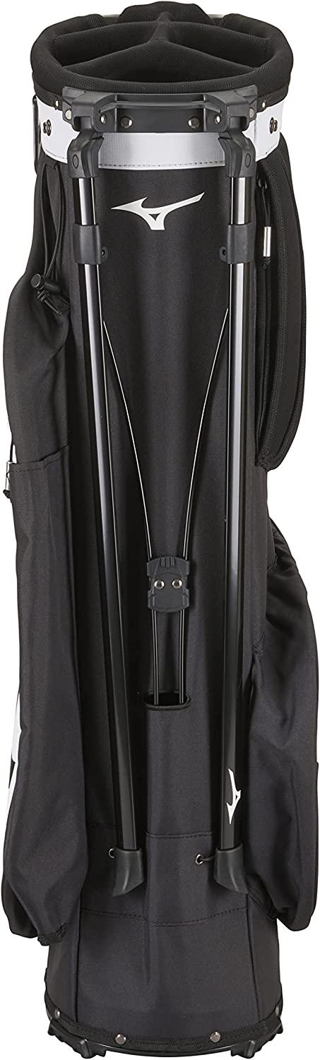 Mizuno BR-D4 6-WAY Golf Stand Bag | 6 Way Top Cuff | 3 Full Length Dividers | Dual Shoulder Straps | Full Length Stand Legs | Insulated Drink Pouch