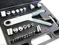 29 Pc Power Wrench Socket Hand Ratchet Tool Set Kit &amp; Accessories
