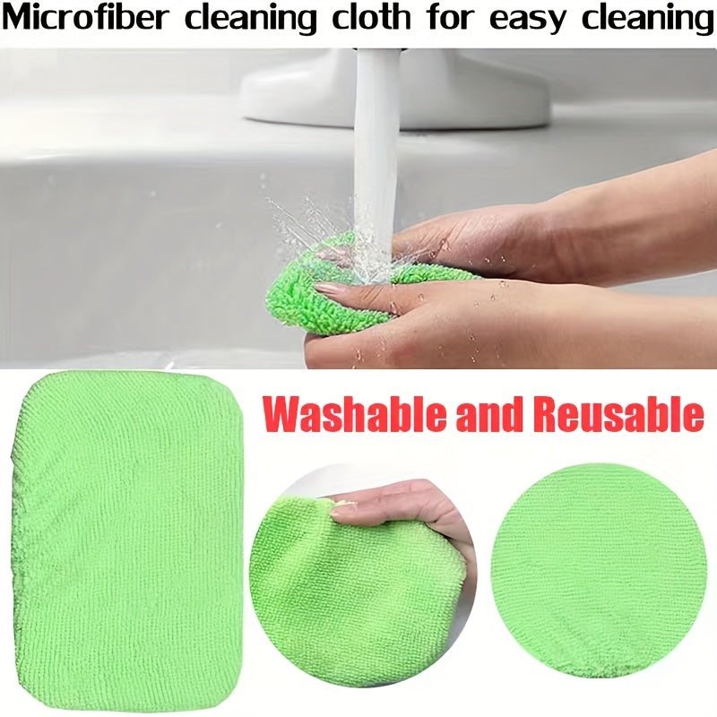 Car Glass Plastic Cleaning Brush With A Replacement Detachable Brush Head
