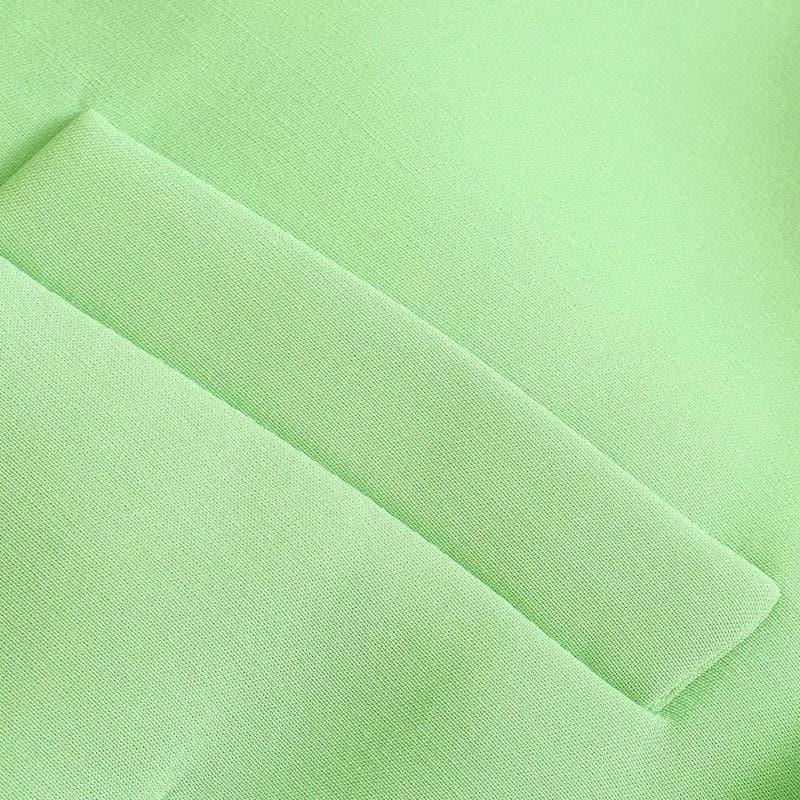 green long sleeve office suit