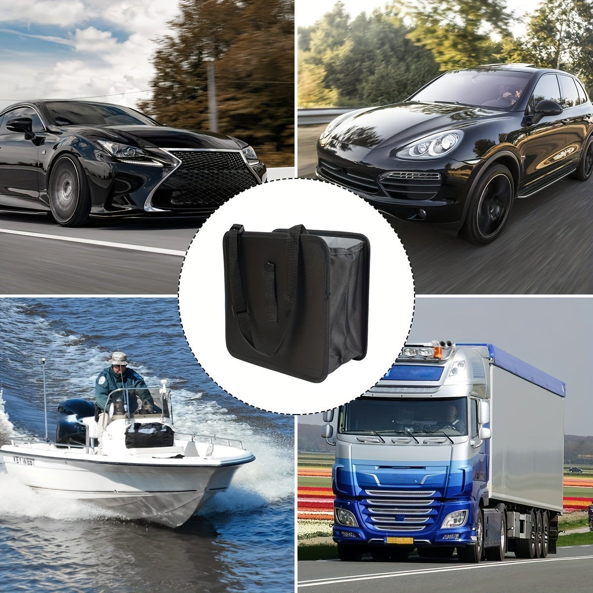 Foldable Car Trash Can, Hanging Waterproof Leakproof Trash Can StoraBag For Car With LarCapacity, Car Interior Accessories For Women &amp; Men Gift