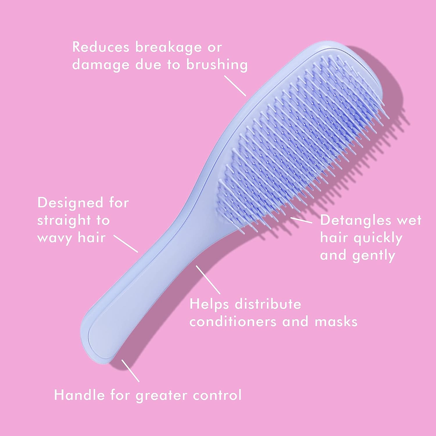 Tangle Teezer The Ultimate Detangling Brush, Dry and Wet Hair Brush Detangler for All Hair Types, Sweet Lavender