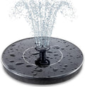 Mademax Solar Bird Bath Fountain Pump, Upgrade Solar Fountain with 6 Nozzle, Free Standing Floating Solar Powered Water Fountain Pump for Bird Bath, Garden, Pond, Pool, Outdoor