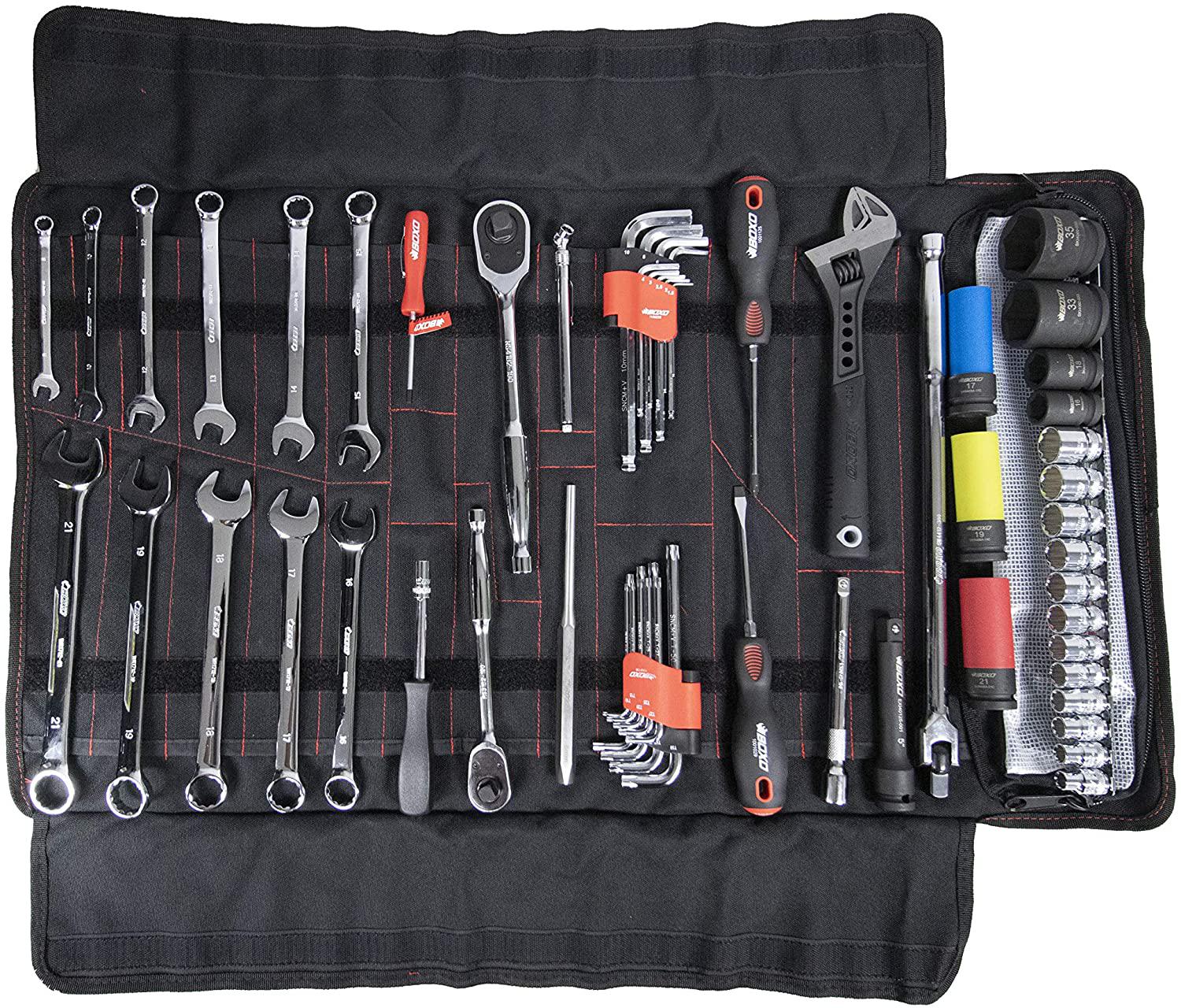 BOXO USA Heavy Duty Off-Road KOH Tool Bag &amp; 80 Piece Tool Set PA917