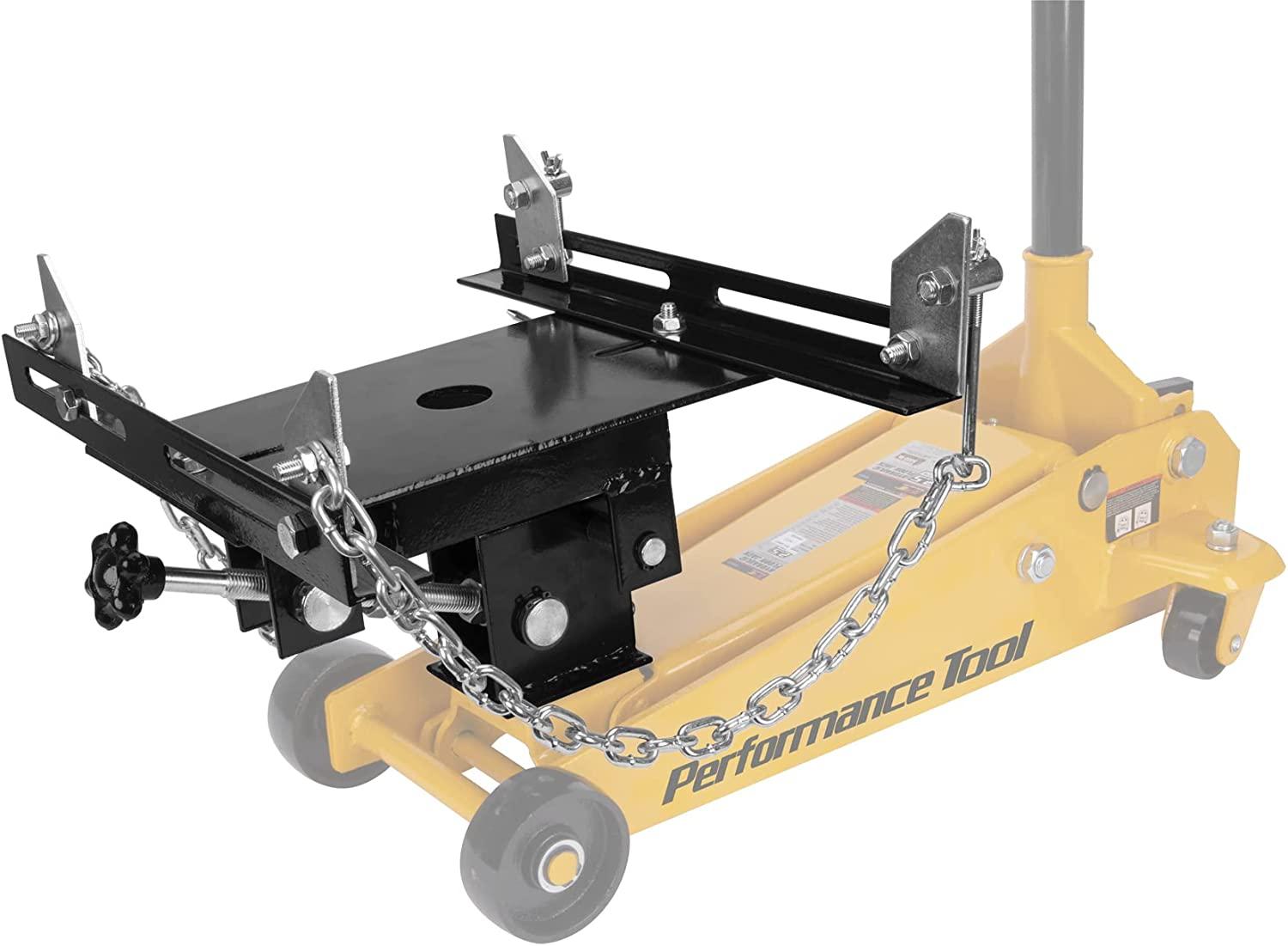 Performance Tool W41044 Transmission Jack Adapter for Passenger Car and Light Duty Truck Transmissions, 1/2 Ton