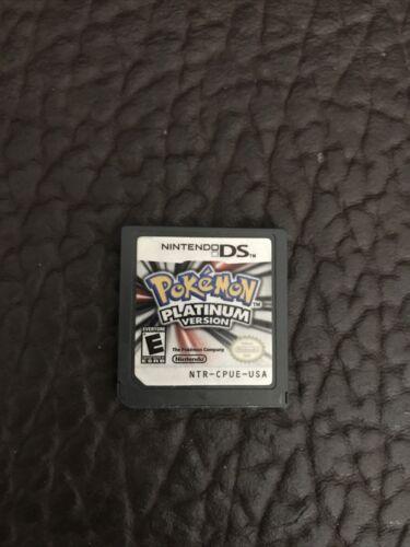 3DS XL Handheld Console - Blue/Black W/ Charger &amp; Pokémon Platinum Game