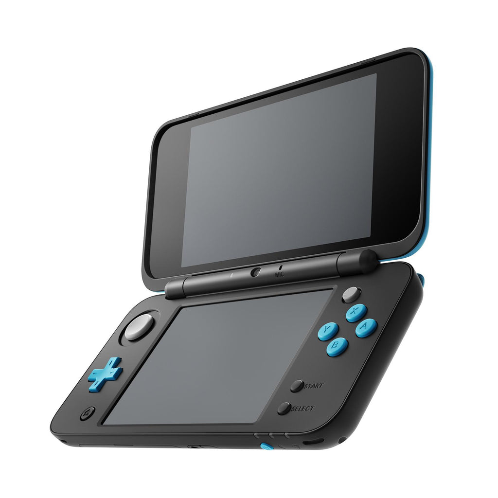 Nintendo 2DS XL System w/ Mario Kart 7 Pre-installed, Black &amp; Turquoise