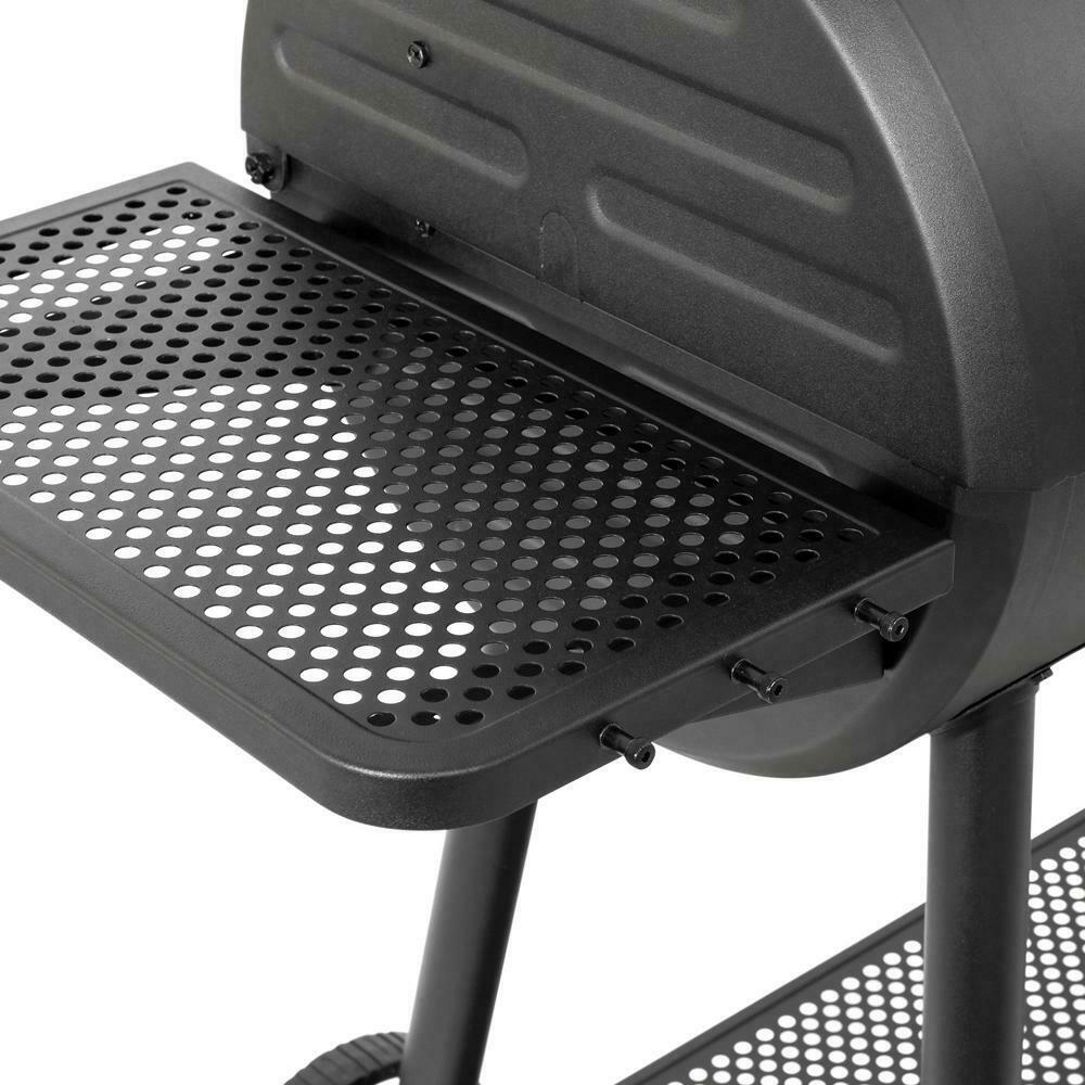 Offset Smoker Smokin' Champ Charcoal Black