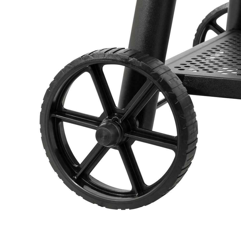 Offset Smoker Smokin' Champ Charcoal Black