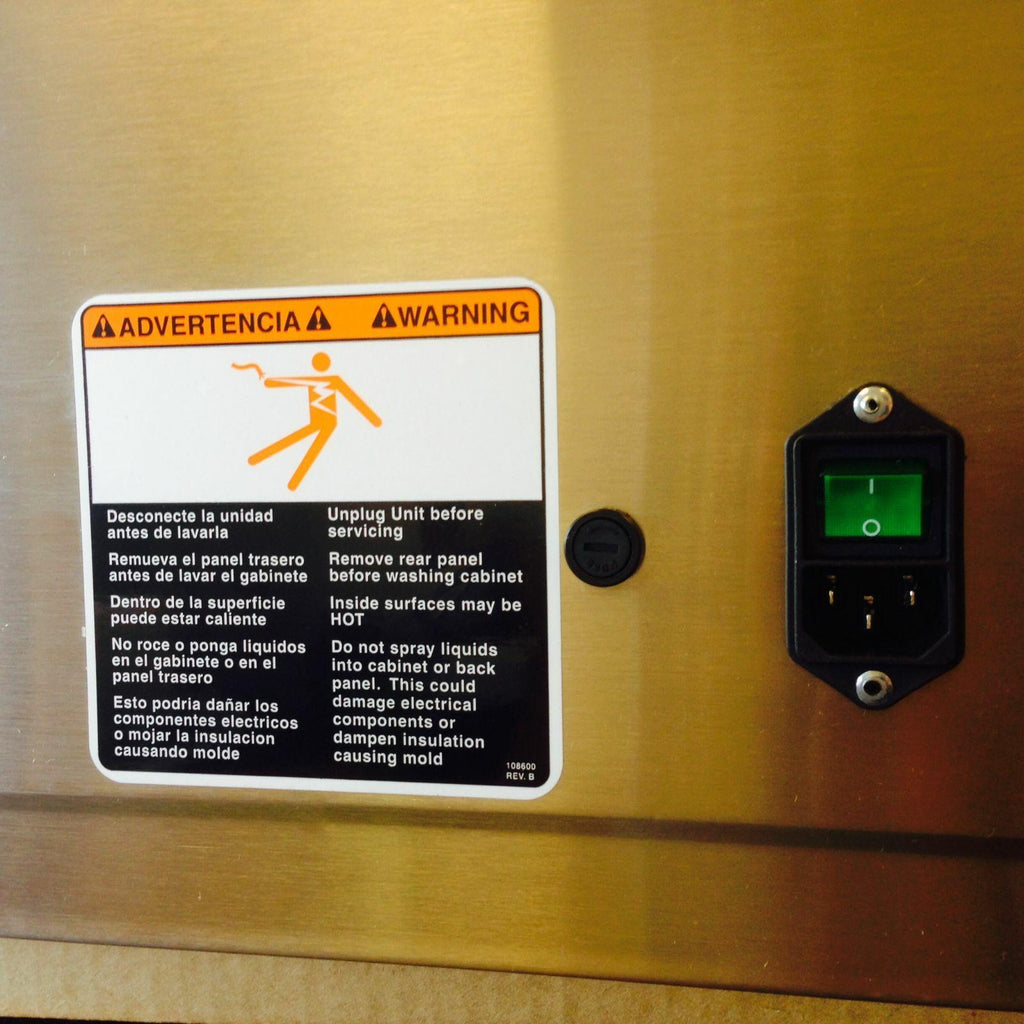 Commercial Food warming kitchen food truck equipment cabinet R120 v