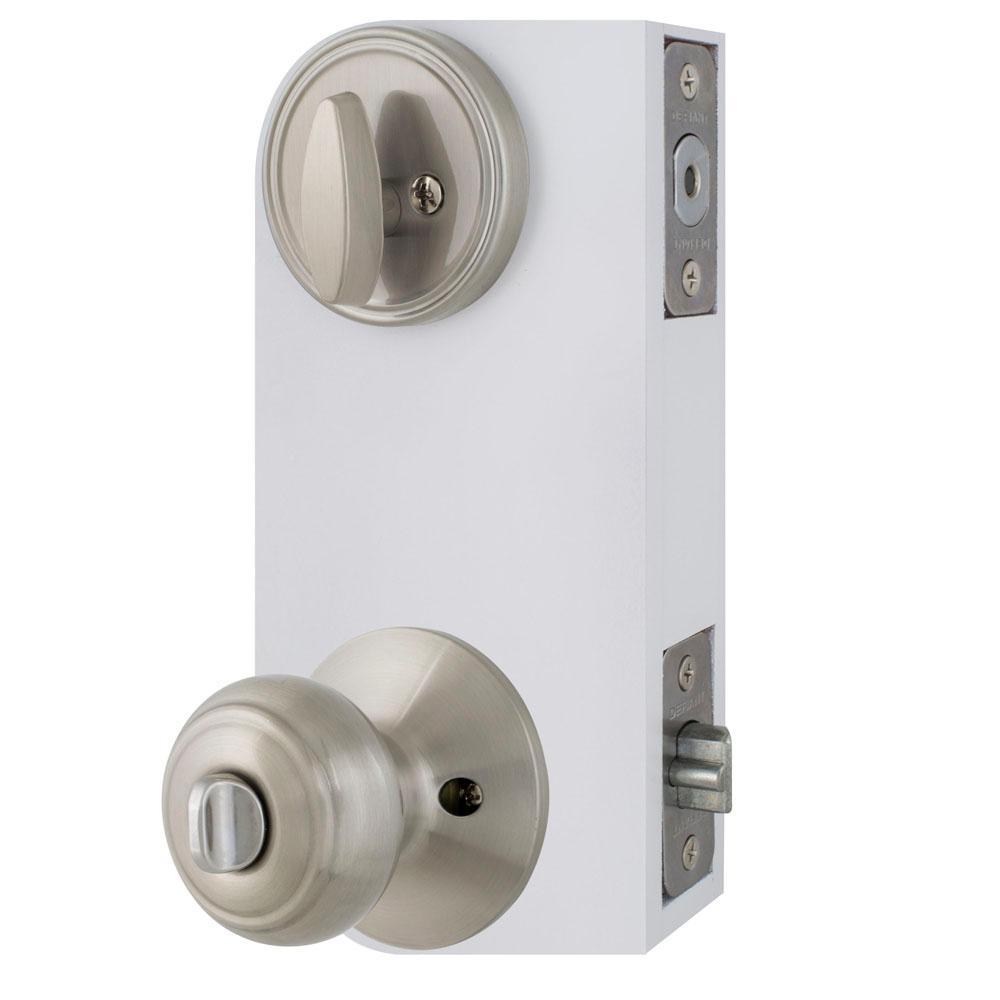 Hartford Satin Nickel Single Cylinder Keyed Entry Project Pack