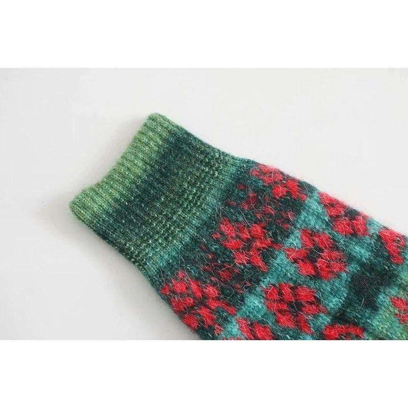 square collar knitted sweater