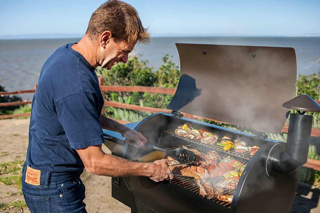 ZPG-700D 2021 Upgrade Pellet Grill & Smoker 8 in 1 BBQ Grill Cover