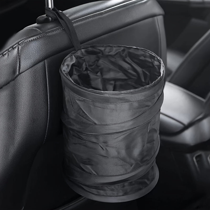Keep Your Car Clean &amp; Organized with this Collapsible Car Trash Can!
