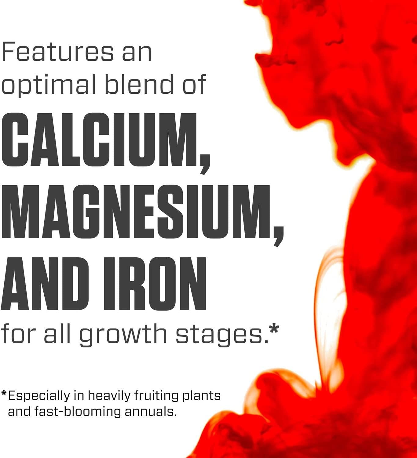 Botanicare Cal-Mag Plus, A Calcium, Magnesium, And Iron Plant Supplement, Corrects Common Plant Deficiencies, Add To Water Or Use As A Spray, 2-0-0 NPK, 5 Gallon