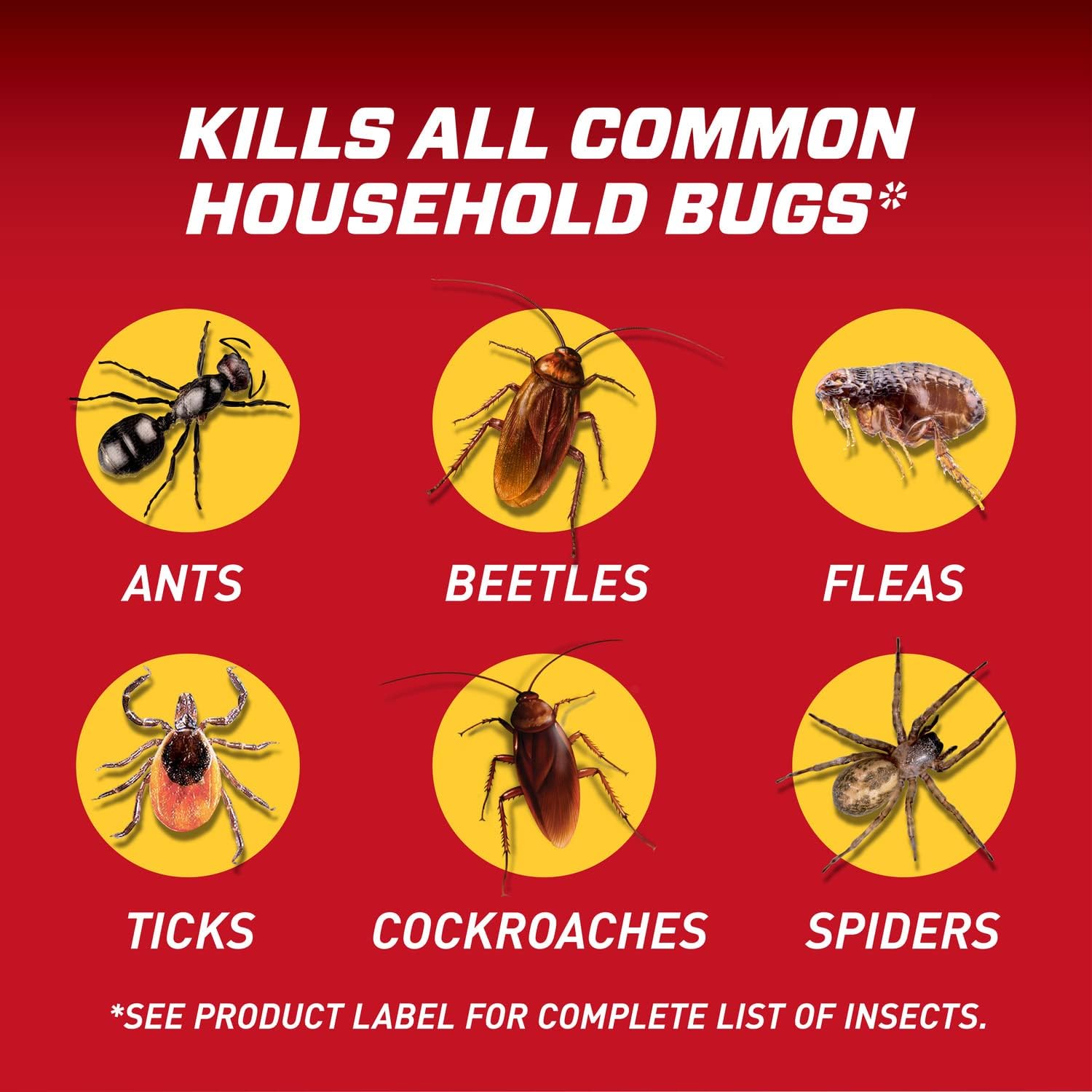 Ortho Home Defense Insect Killer for Indoor &amp; Perimeter2 Kills Ants, Roaches, Spiders with No Odor and Fast Dry, 1.33Gal