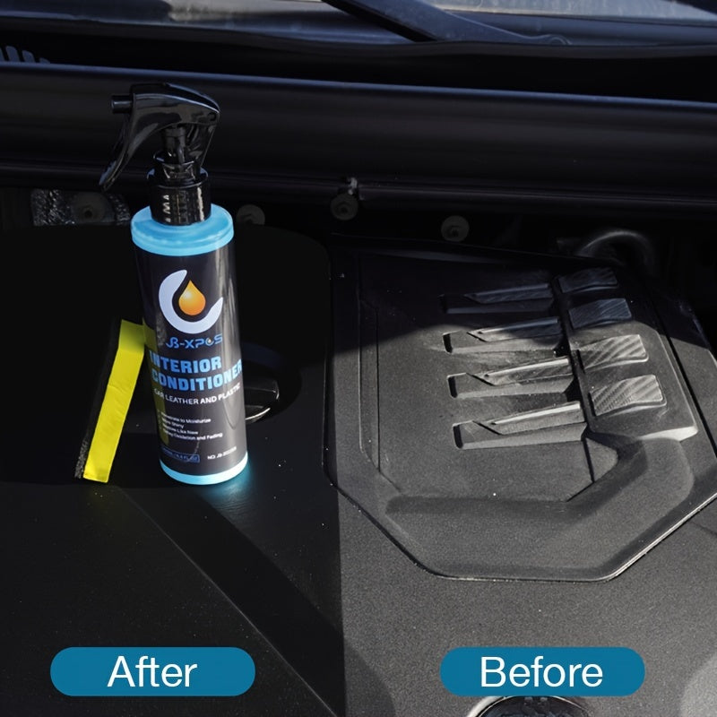 1pc Car Interior Coating Plastic Leather Polish Refinisher