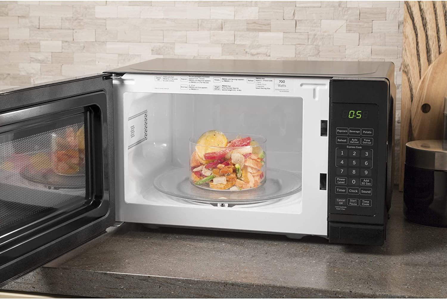Appliances JES1072DMBB 0.7 Cu. Ft. Capacity Countertop Microwave Oven, Black