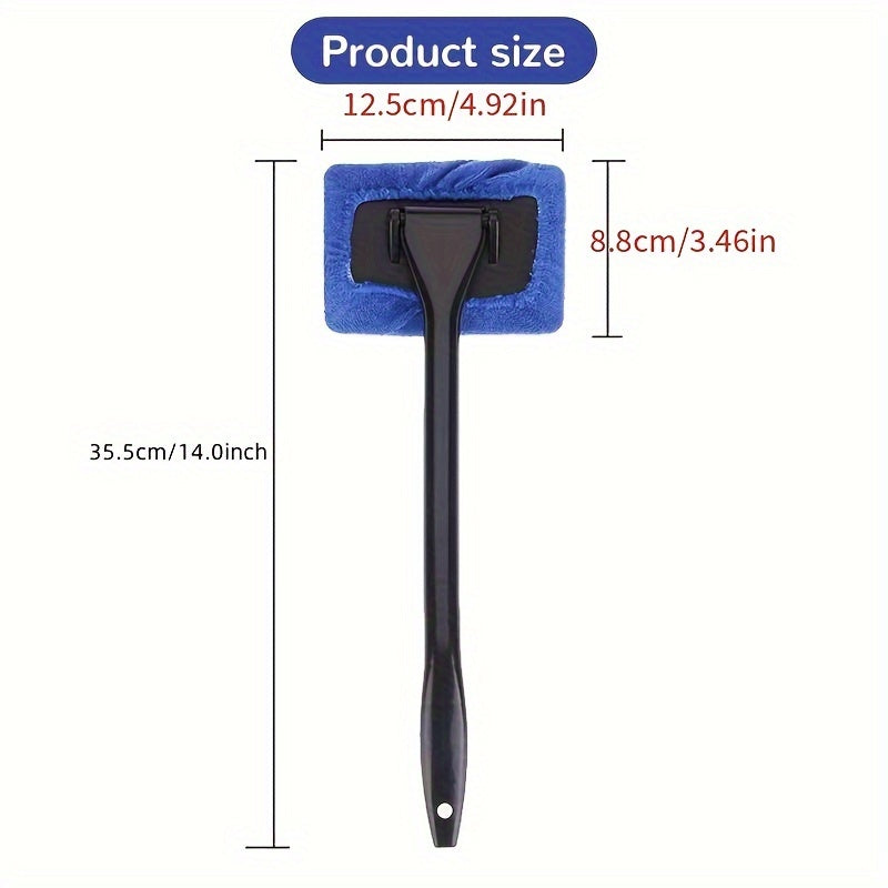Effortlessly Clean Your Car Windows With This Windshield Cleaner Brush Kit!