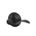 Accent Aged Bronze Right Handed Dummy Door Lever