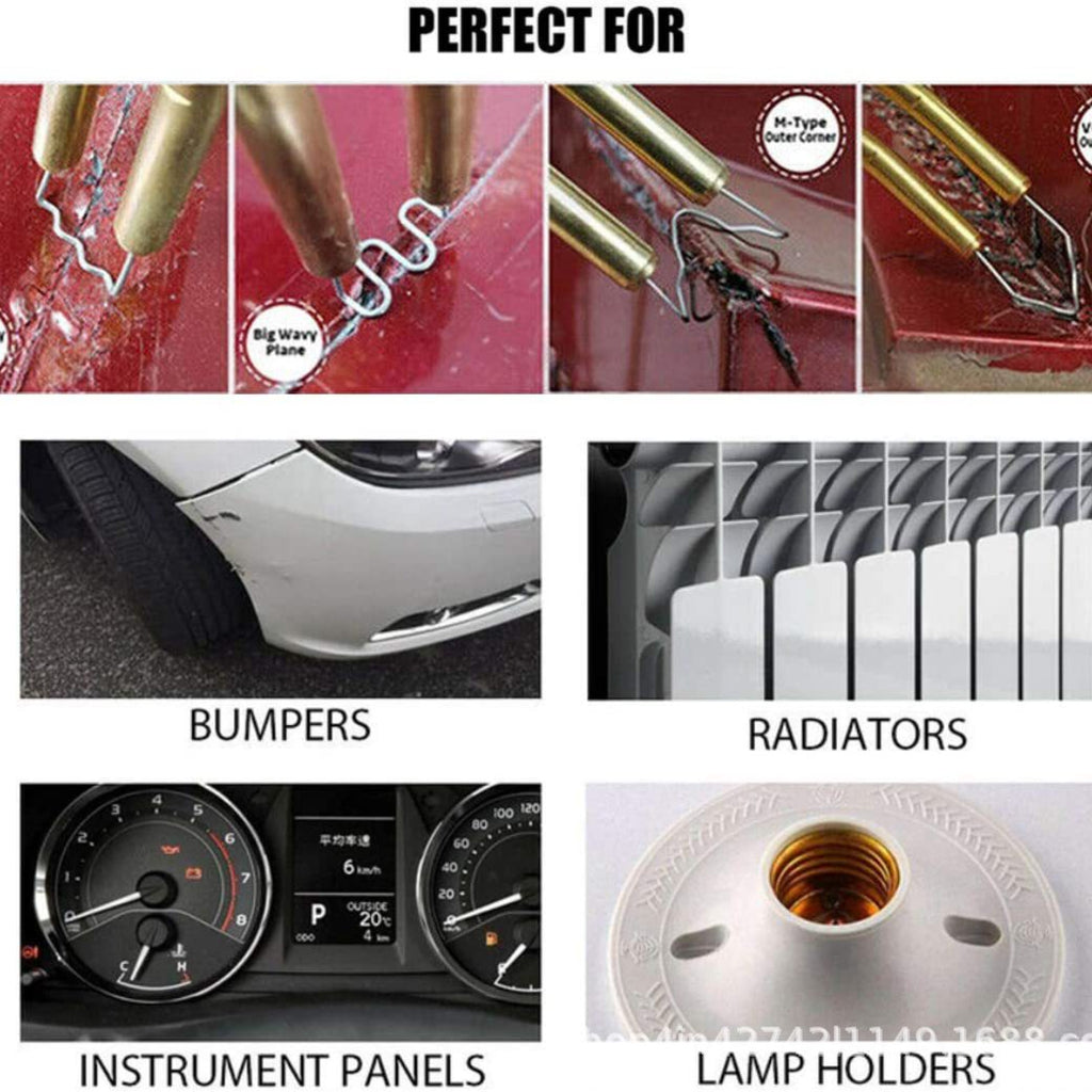 Hot Stapler Plastic Welding Machine Bumper Repair Kit Soldering Iron For Plastic Repair Car Bumper Repair Welding Gun
